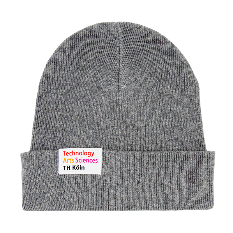 Beanie, grau